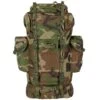 MFH German Army Rucksack 65L Woodland