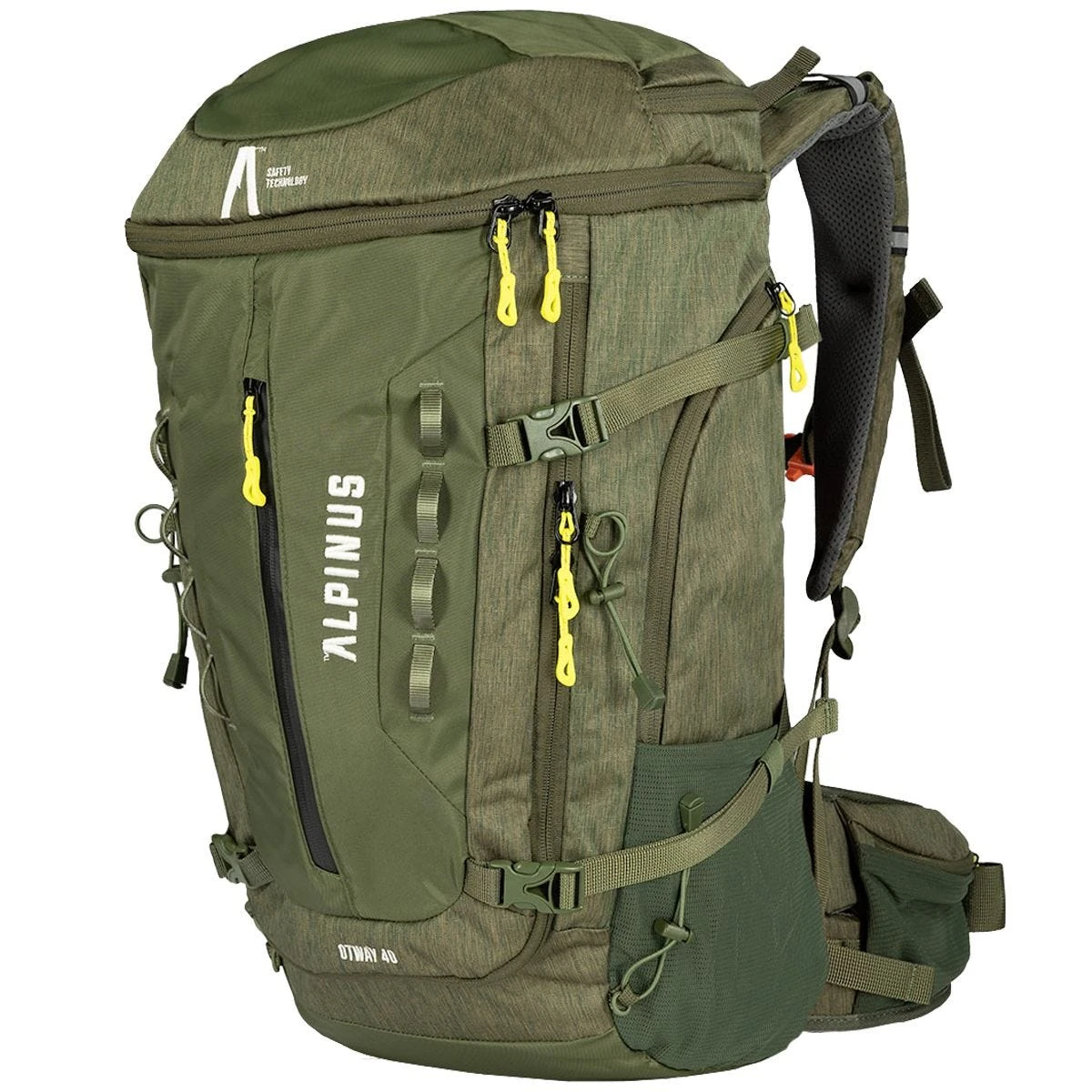 Alpinus Backpack Otway 40 Olive 1 Alpinus Backpack Otway 40 Olive
