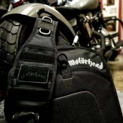Brandit Motörhead US Cooper Sling Pack Large Black -Bag Series Brandit Motorhead US Cooper Sling Pack Large Black 7 1