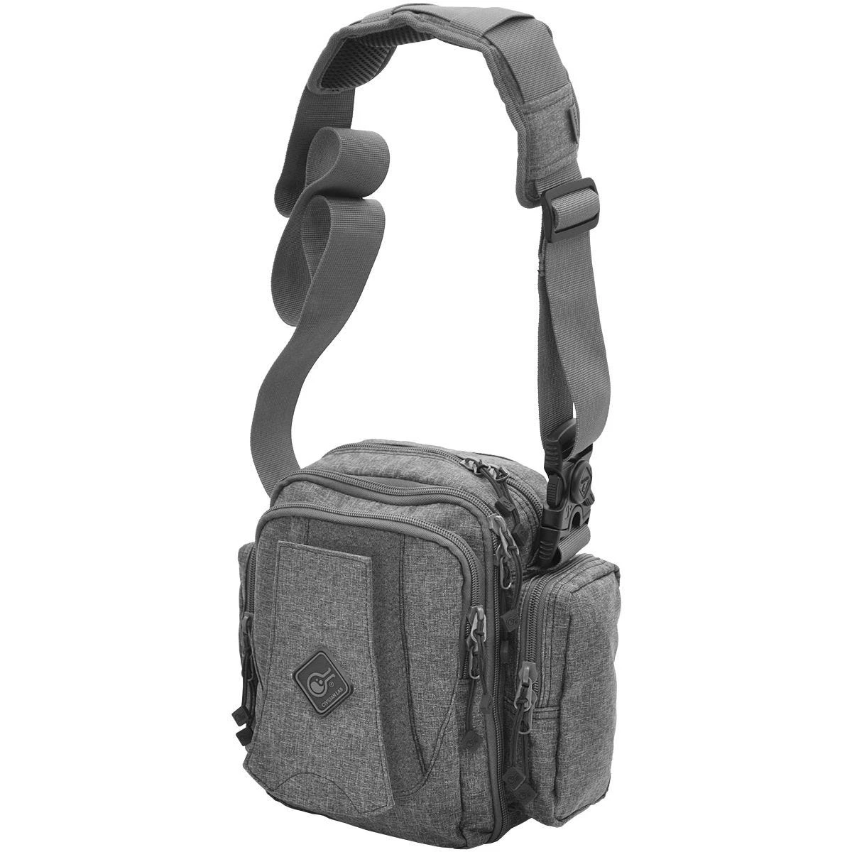 Civilian Lab Grayman Tonto Concealed Carry Mini-Messenger Shoulder Bag Grey - Image 2