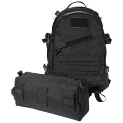 Flyye MOLLE AIII Backpack Additional Pack Black -Bag Series flyye aiii additional pack black 3b 2