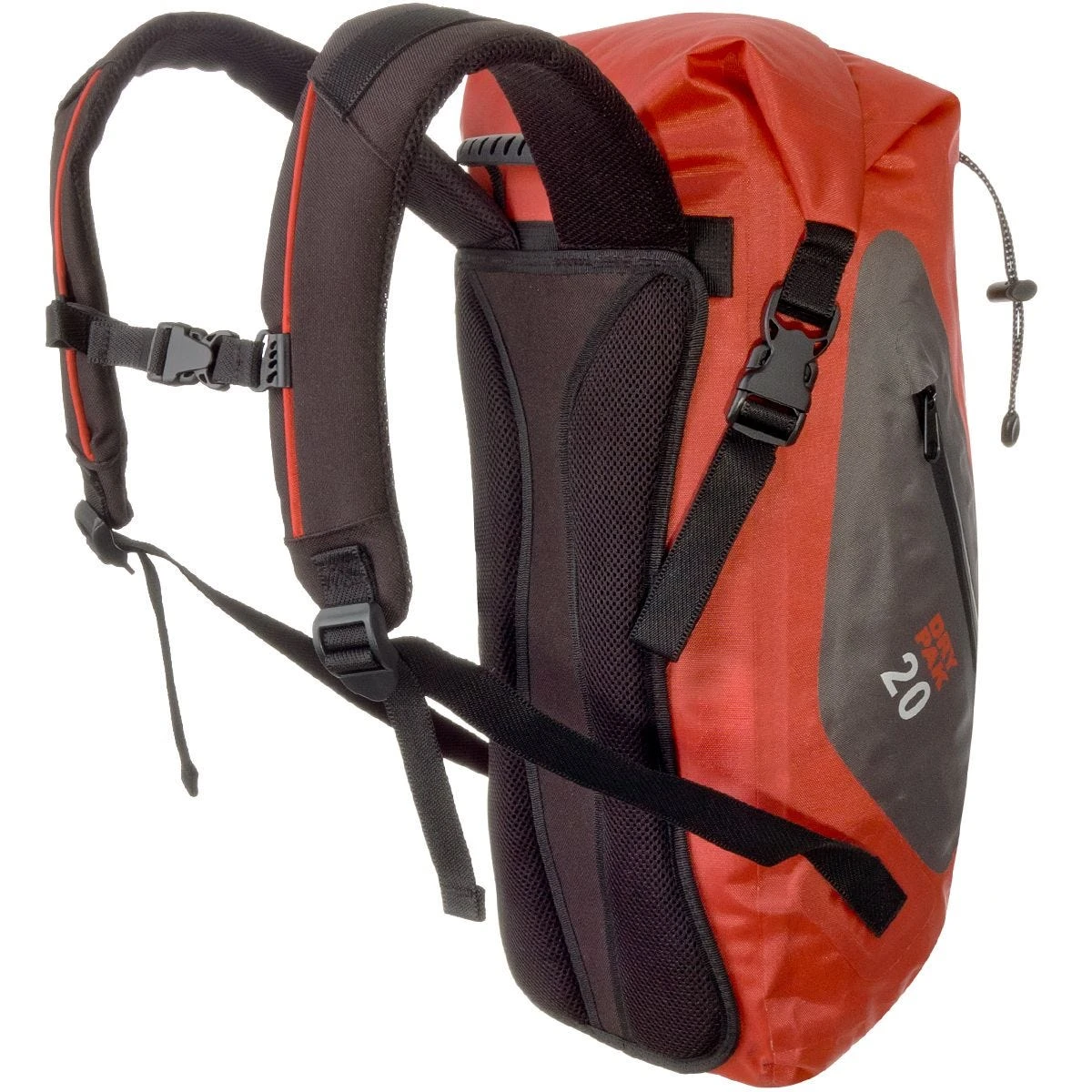 Fox Outdoor Waterproof Duffle Bag DRY PAK 20 Red - Image 2