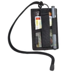 Hazard 4 Badger I.D. Patch Organiser Black -Bag Series hazard4 badger patch organiser BLK 3a