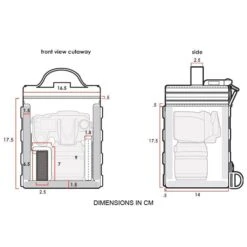 Hazard 4 Forward Observer MOLLE SLR Camera Bin Black 7 Hazard 4 Forward Observer MOLLE SLR Camera Bin Black -Bag Series hazard4 forward observer BLK 4