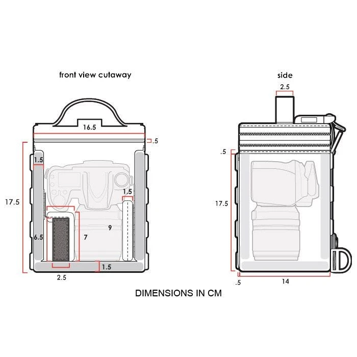 Hazard 4 Forward Observer MOLLE SLR Camera Bin Black 4 Hazard 4 Forward Observer MOLLE SLR Camera Bin Black - Image 4