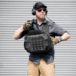 Hazard 4 Hibachi Hard MOLLE Sling Pack Black -Bag Series hazard 4 hibachi hard molle sling pack black 6