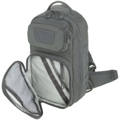 Maxpedition Gridflux Sling Pack Grey -Bag Series maxpedition gridflux shoulder sling pack grey 5 1