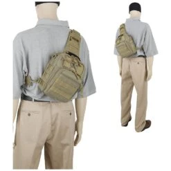 Maxpedition Remora Gearslinger Khaki -Bag Series maxpedition remora gearslinger 0419K 8 1