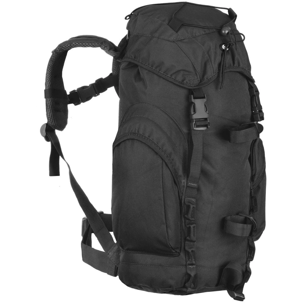 MFH Recon II Backpack 25L Black 1 MFH Recon II Backpack 25L Black