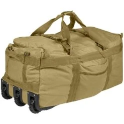 Mil-Tec Combat Carrying Duffel With Rolls Coyote