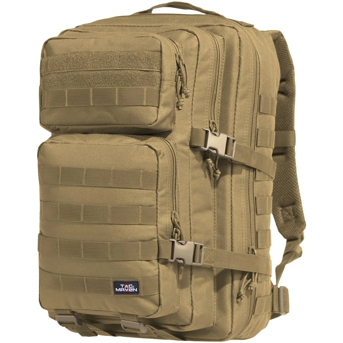 TAC MAVEN Assault Backpack Large Coyote 1 TAC MAVEN Assault Backpack Large Coyote