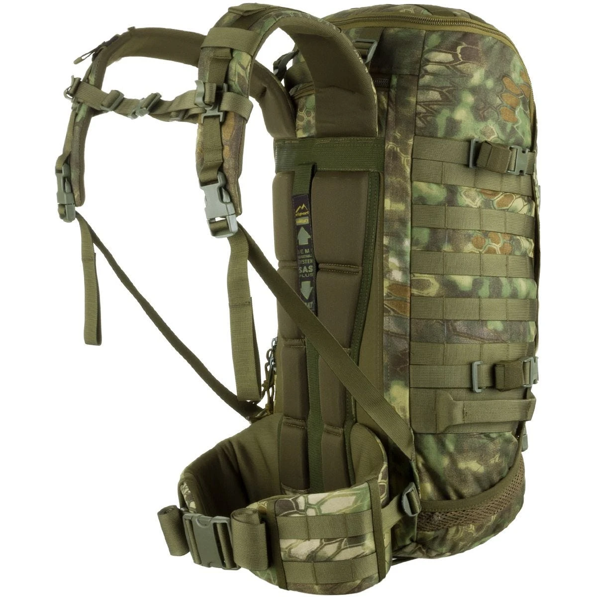 Wisport ZipperFox 40L Rucksack Kryptek Mandrake 2 Wisport ZipperFox 40L Rucksack Kryptek Mandrake - Image 2
